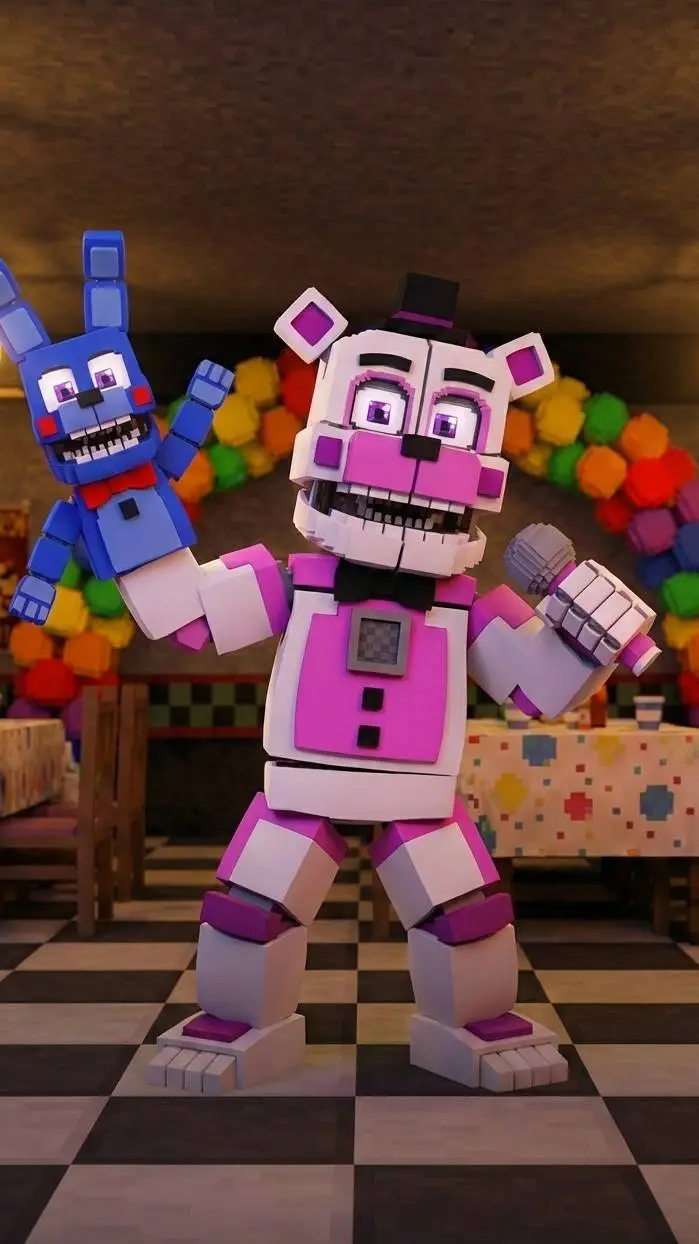 ai character: Funtime Freddy background