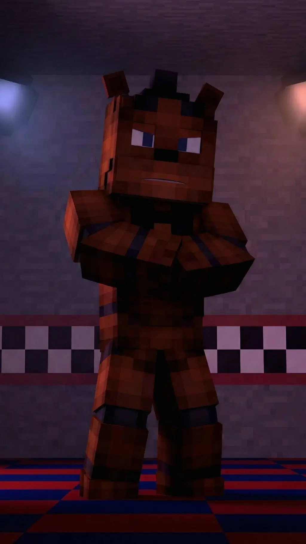 ai character: Freddy Fazbear background