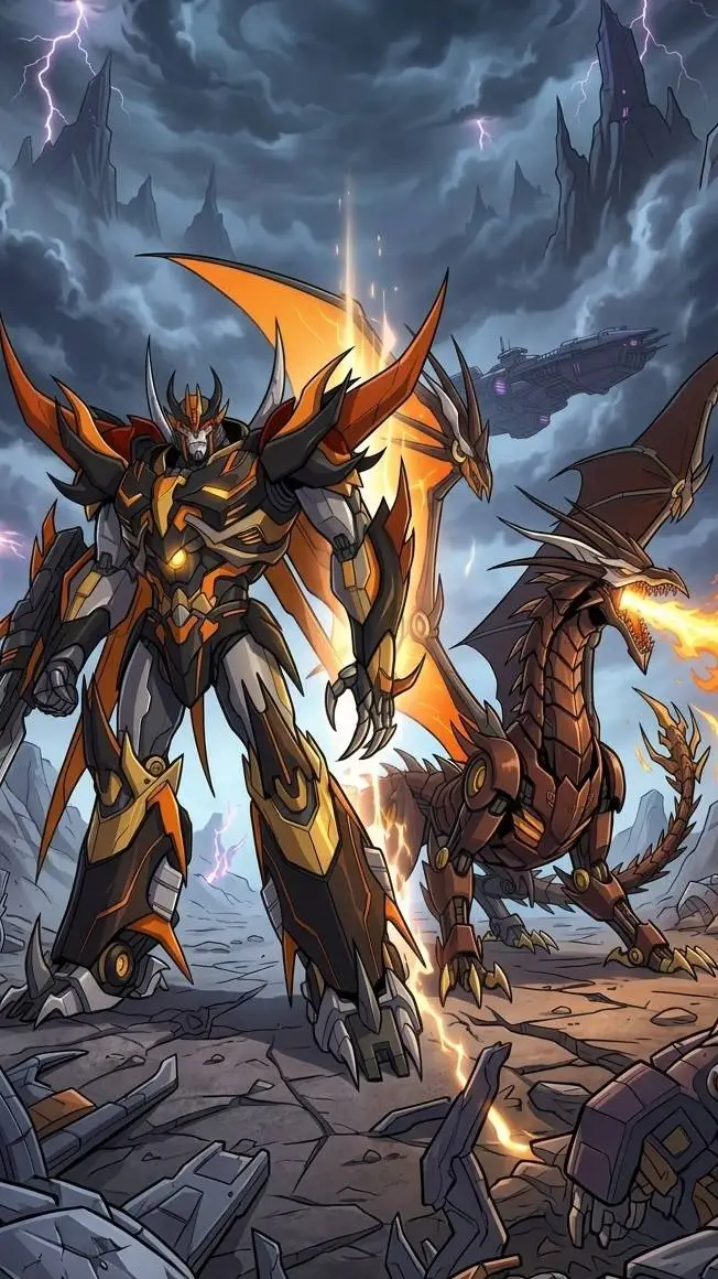 ai character: Predaking background