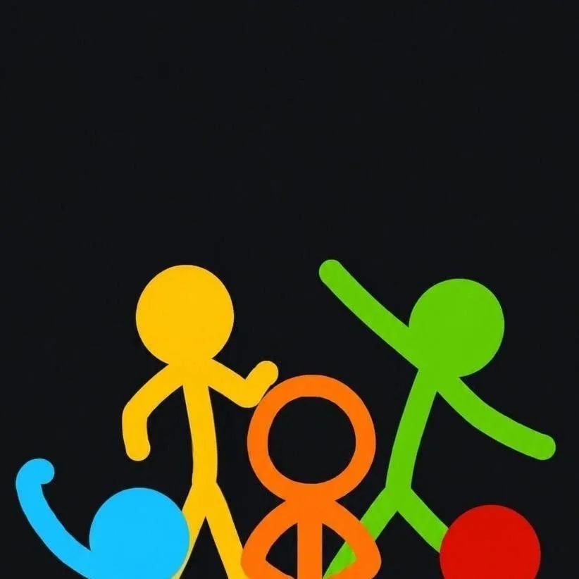chat with ai character: The Stick Figures