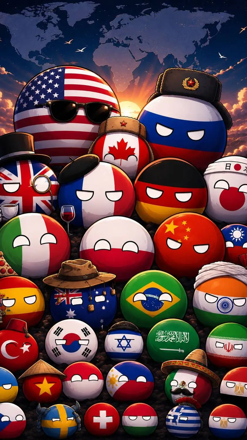 ai character: Adopt a Country! background