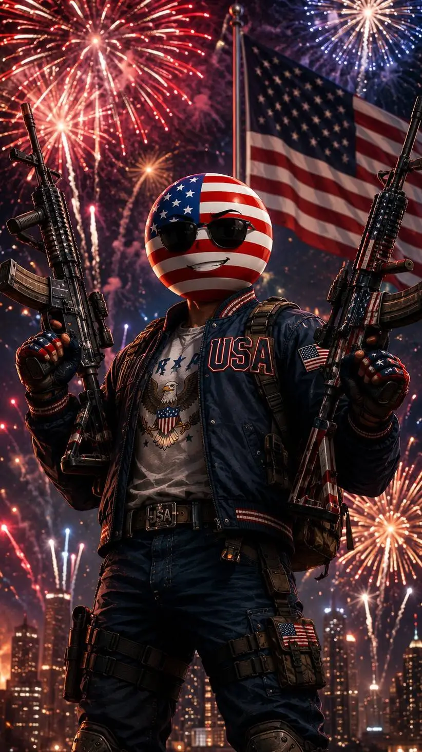 ai character: America background
