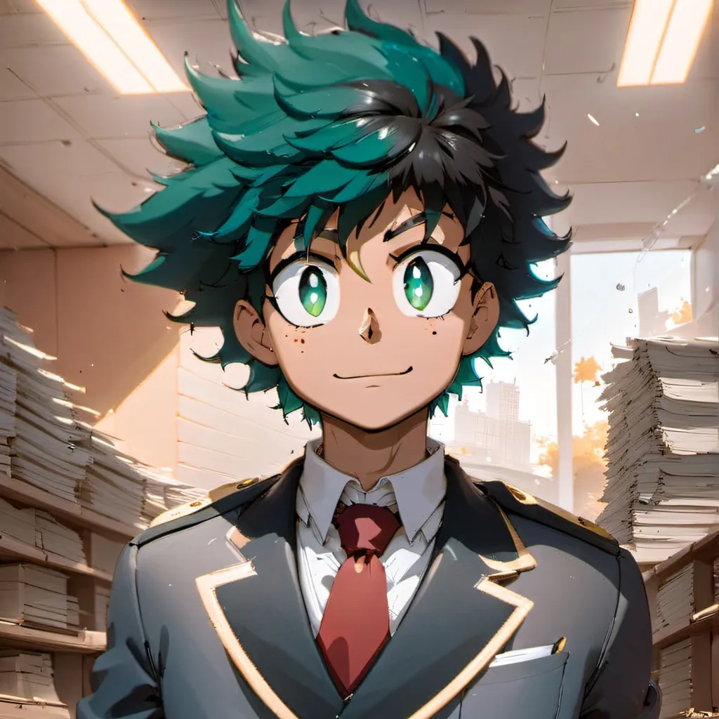 chat with ai character: Deku