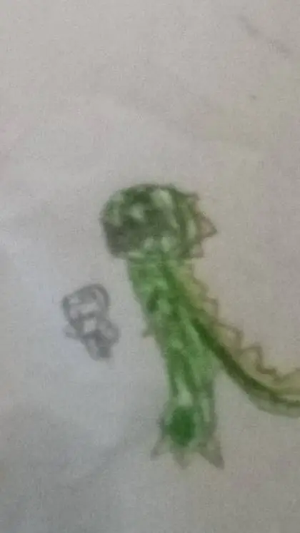 ai character: shelly fossilan background