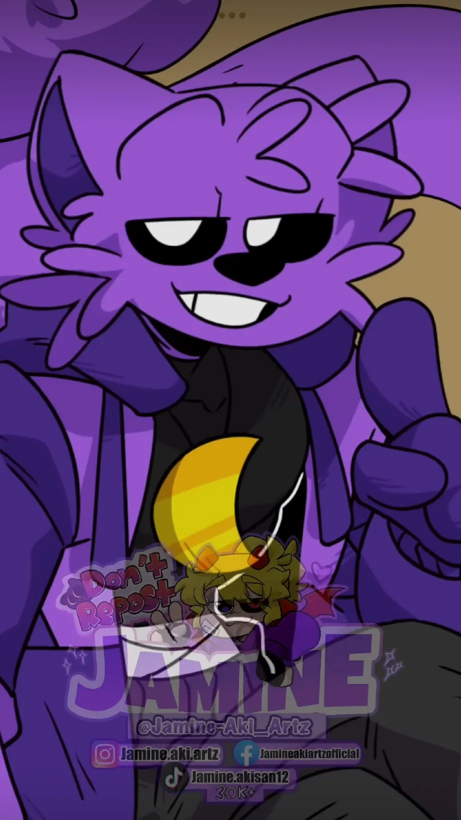ai character: Catnap background