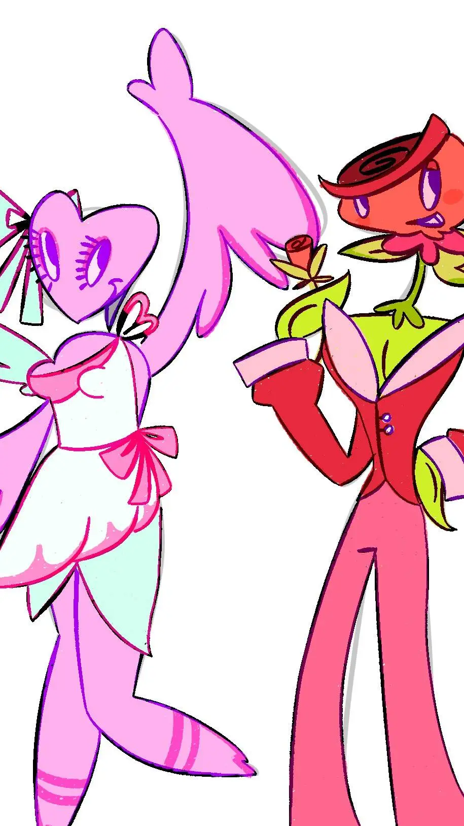 ai character: Valentine Toons background