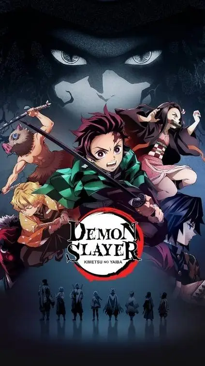 ai character: demon slayer  background