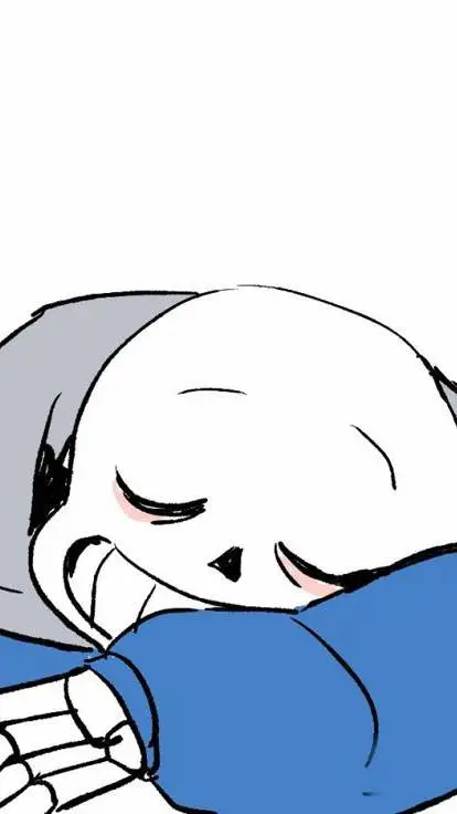 ai character: ✨💙𝓢𝓪𝓷𝓼💀✨ background