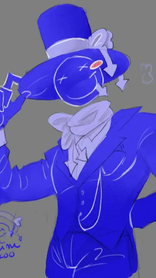 ai character: ✨💙{~Koo-Koo~}⏱️✨ background