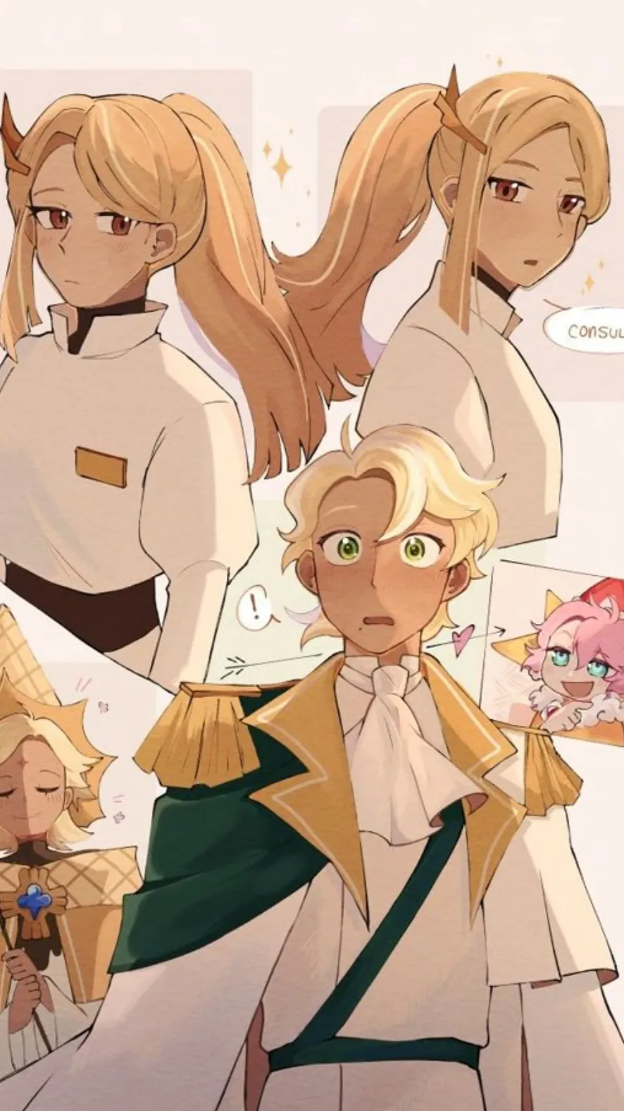 ai character: FianCream♡ background