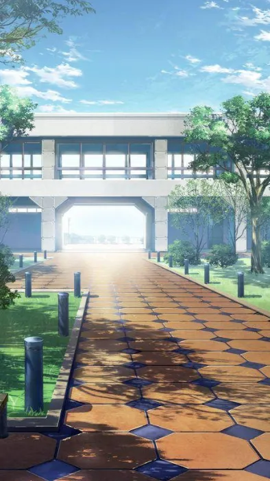 ai character: School Crk newkid? background