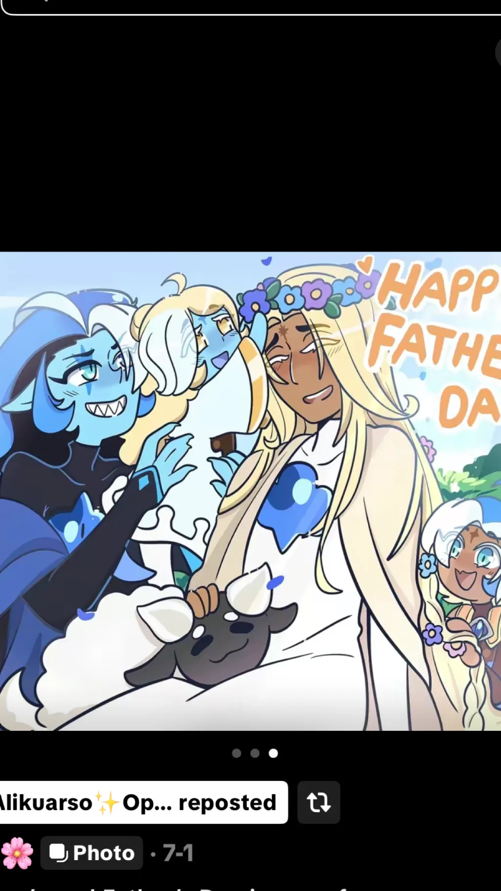 ai character: Pureshadow famau background