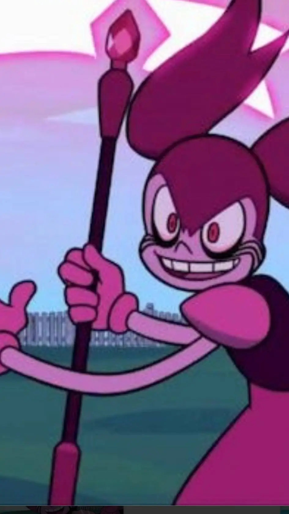 ai character: spinel background