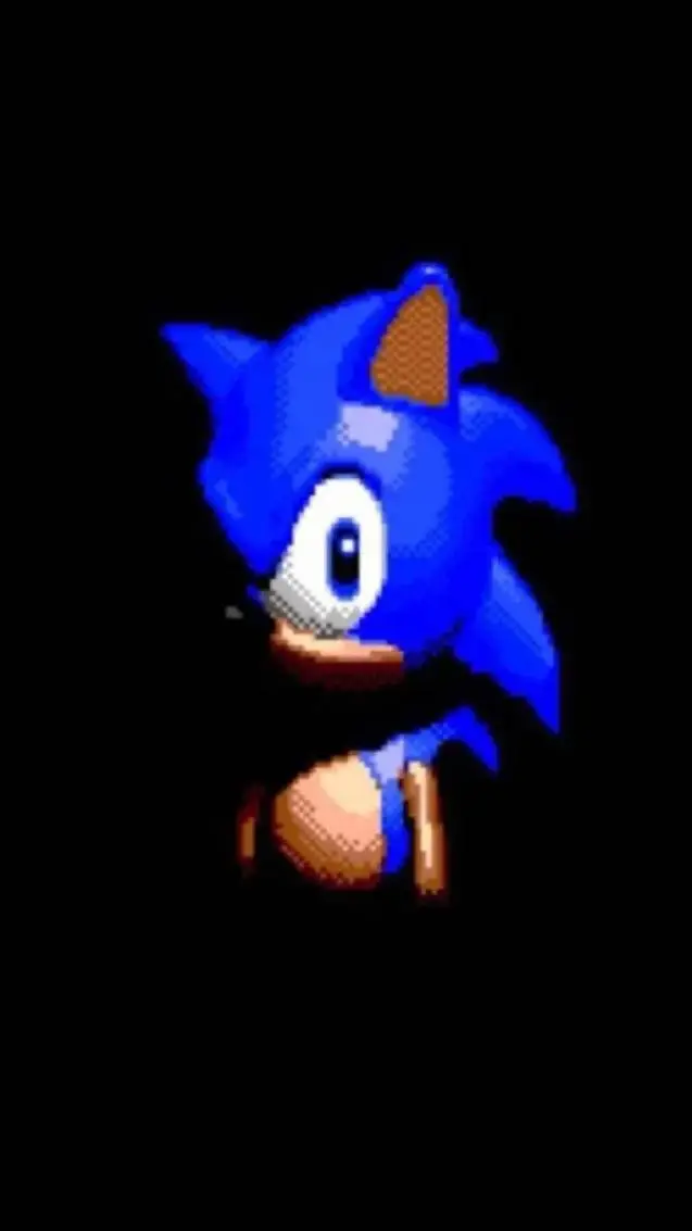 ai character: sonic  background