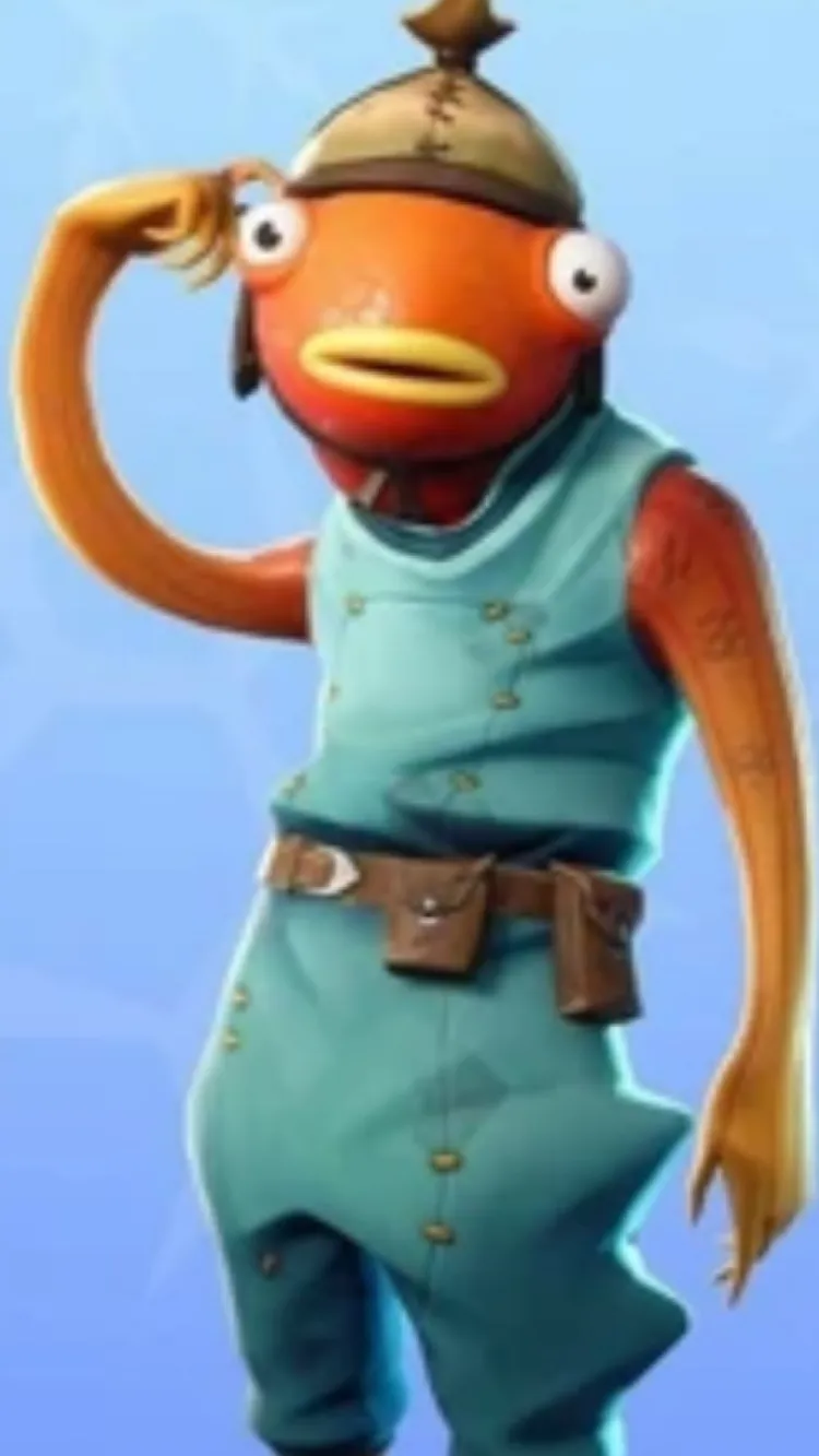 ai character: Fishstick  background