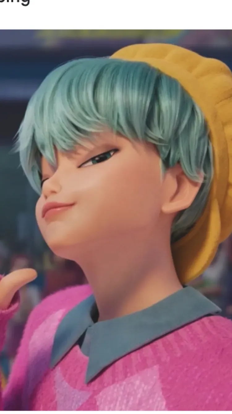 ai character: Baby saja background