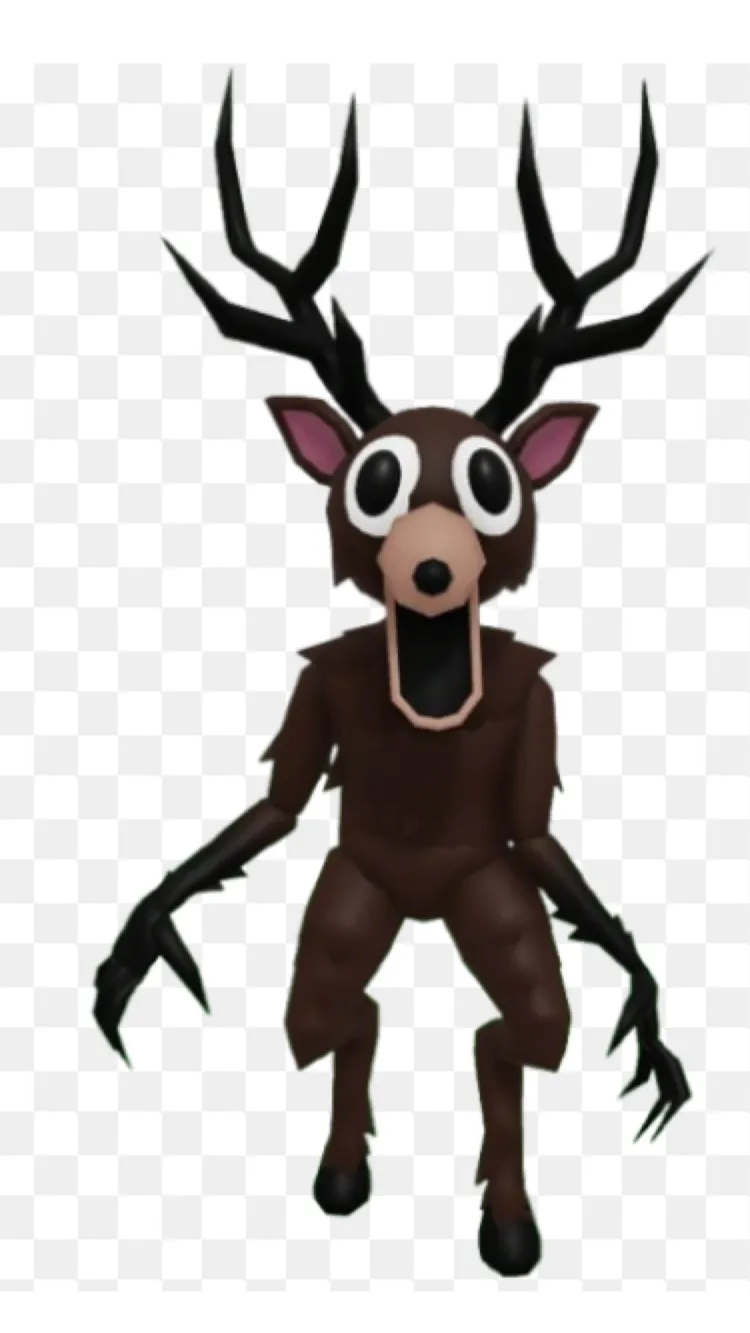 ai character: Deer background