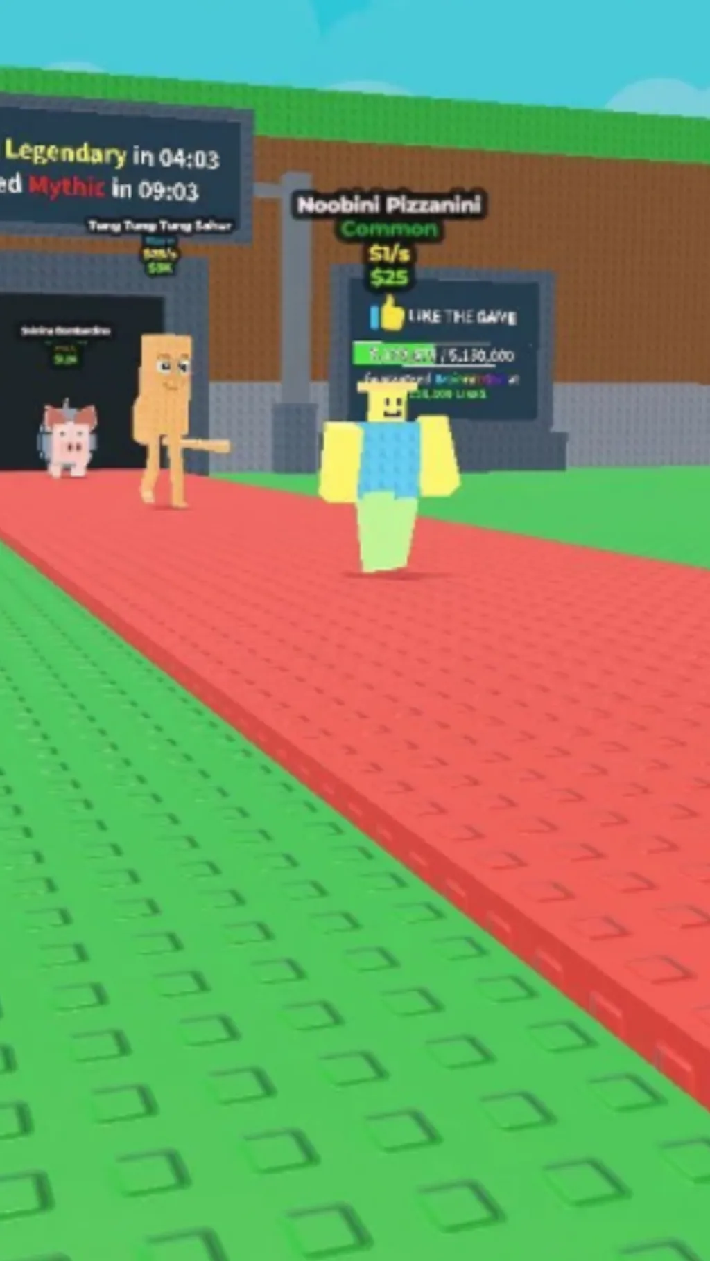 ai character: Steal a brainrot  background