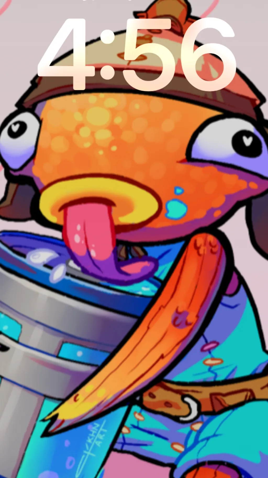 ai character: FISHY TIKO background