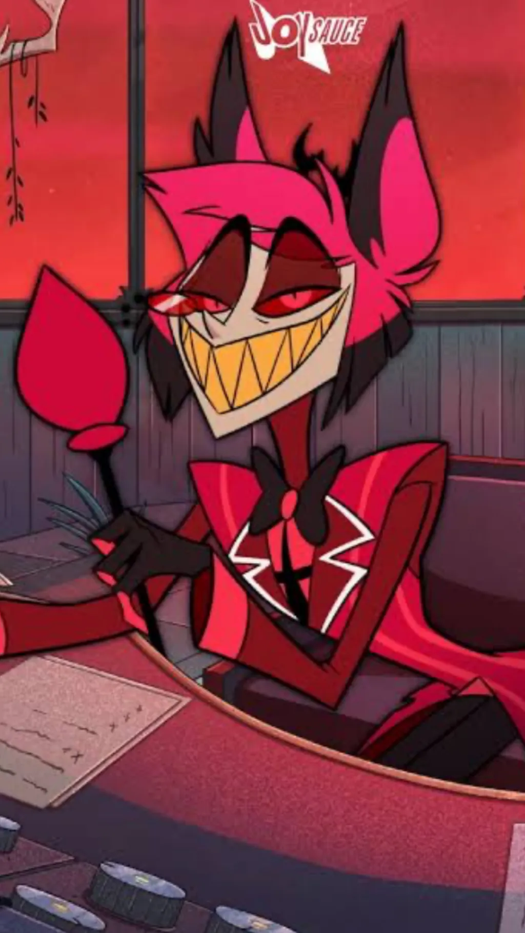 ai character: Alastor  background