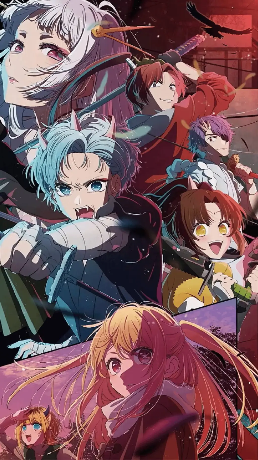 ai character: Tokyo blade remake background