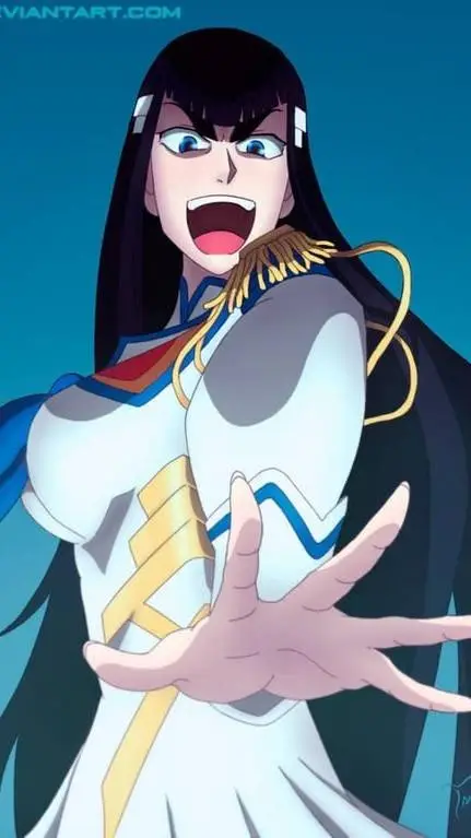 ai character: Satsuki Kiryuin  background
