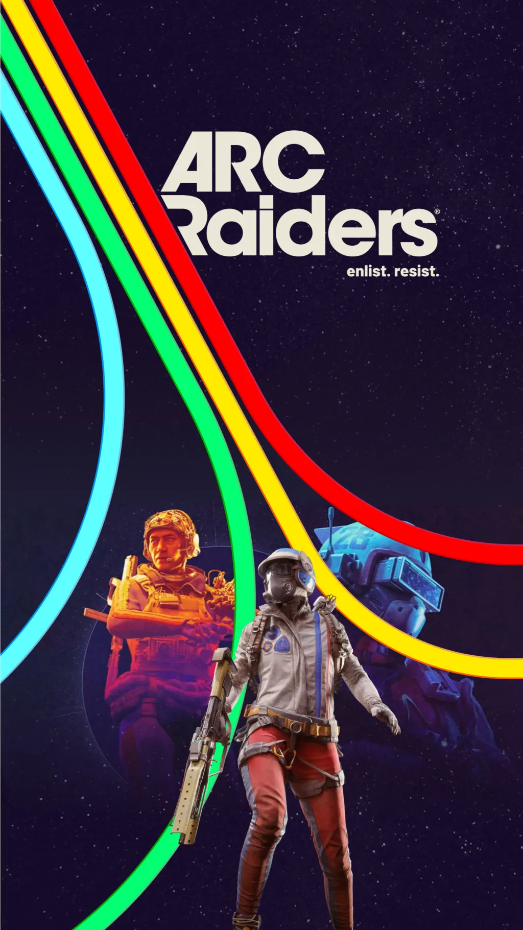 ai character: ARC RAIDERS sim background