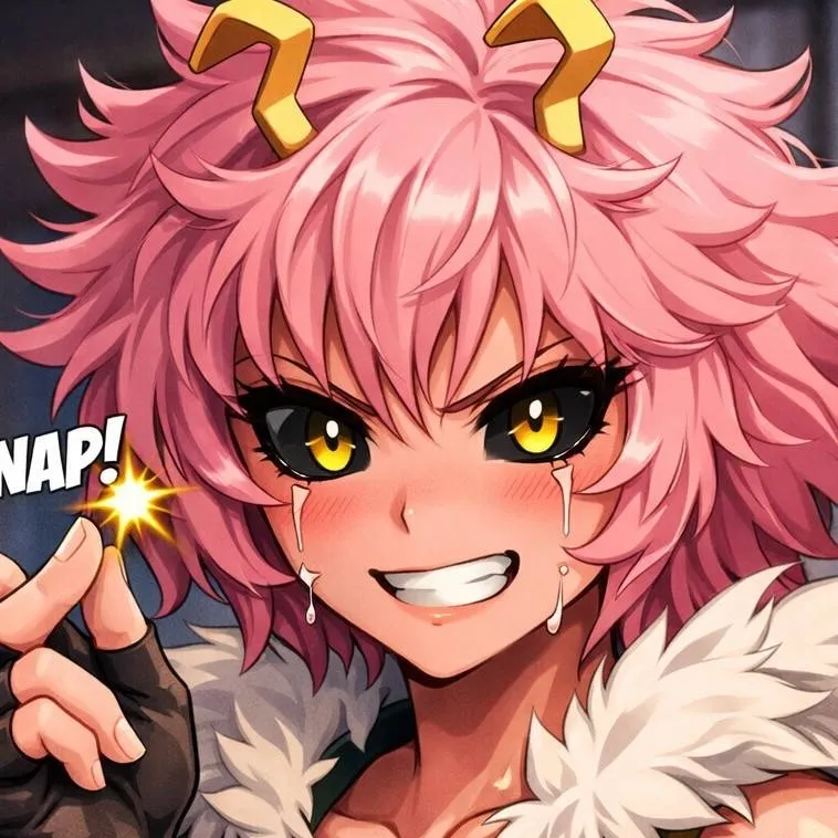 chat with ai character: mha mina snaps
