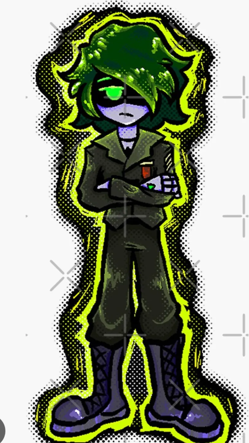 ai character: Alan Becker background