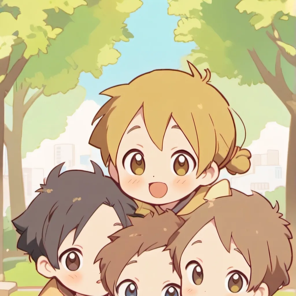 chat with ai character: 4 tinny brothers