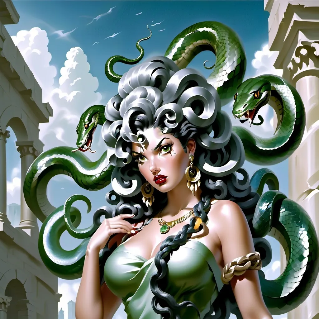 chat with ai character: Medussa