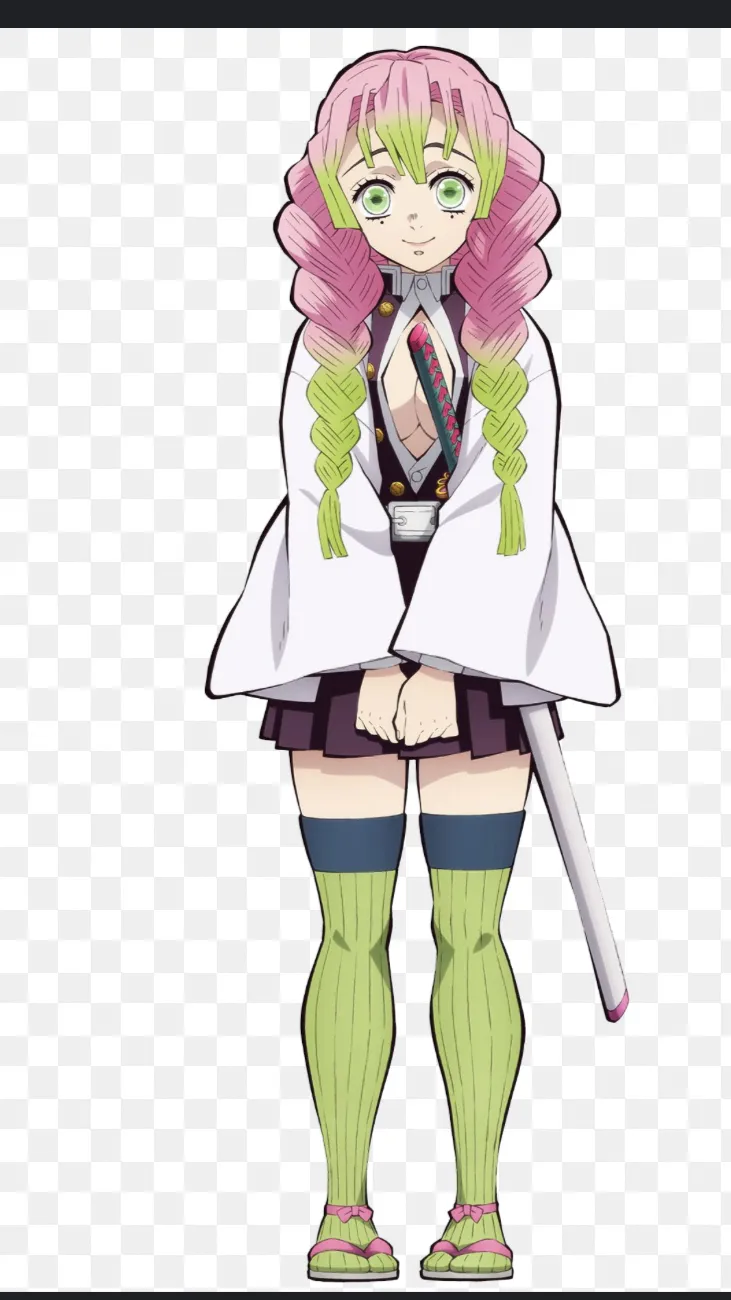 ai character: Mitsuri  background