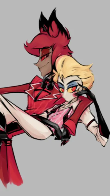 ai character: Radioapple background