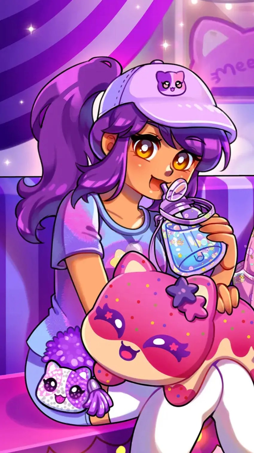ai character: Aphmau background
