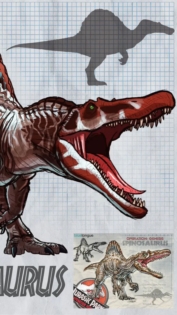 ai character: Spino  background