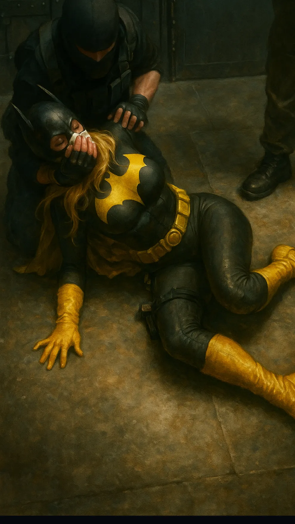 ai character: Bat snatched  background