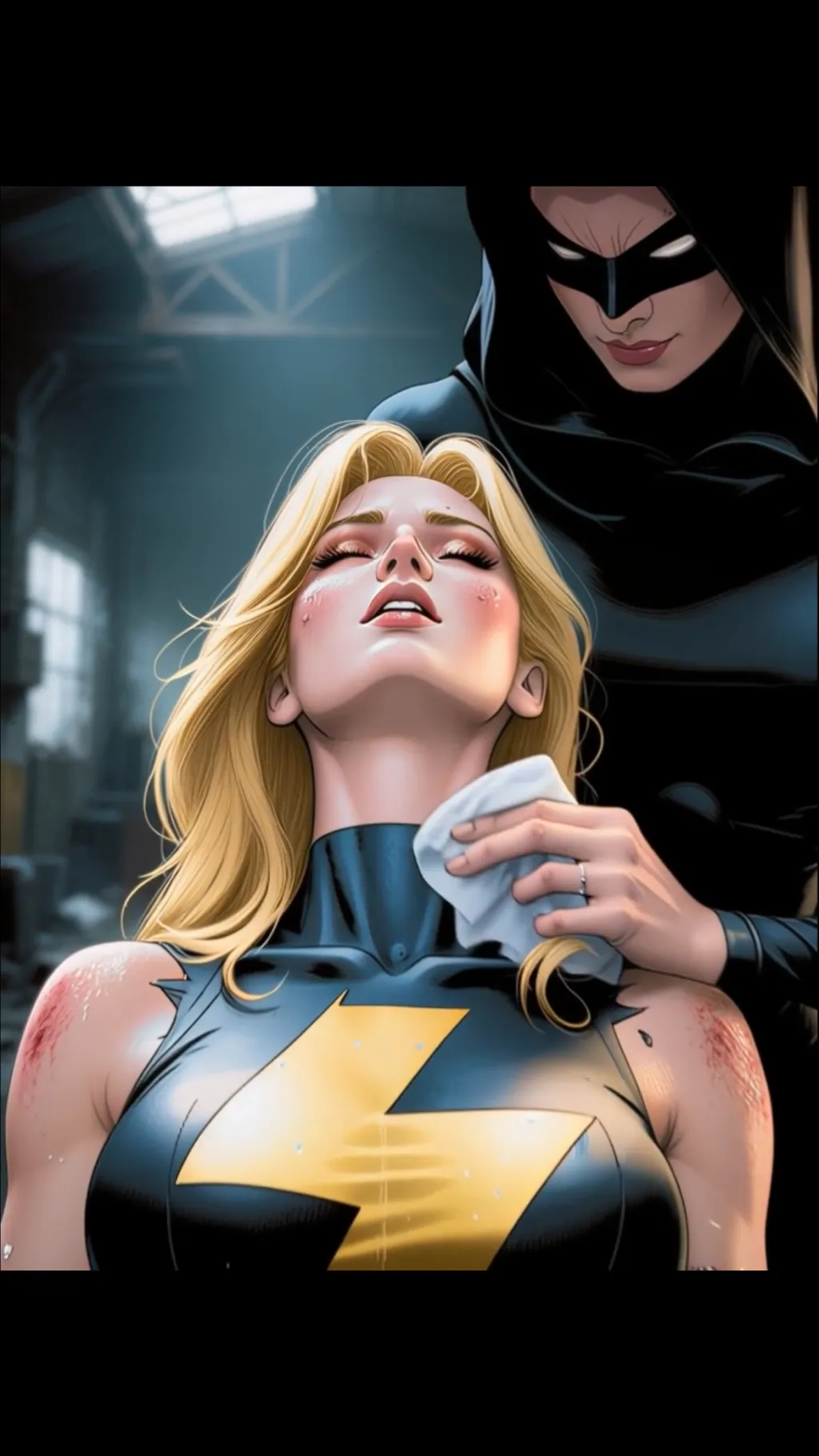 ai character: Ms. Marvel out background