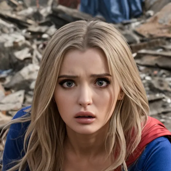 chat with ai character: Supergirl snared 
