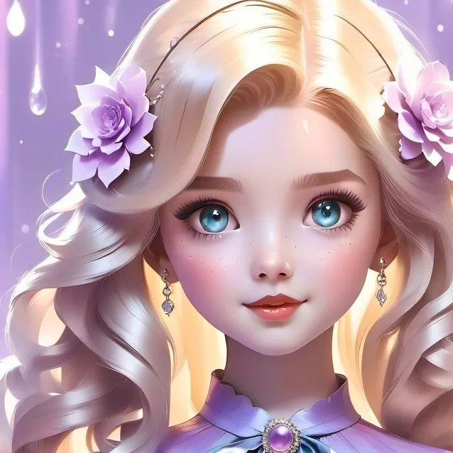 chat with ai character: Flowergirl