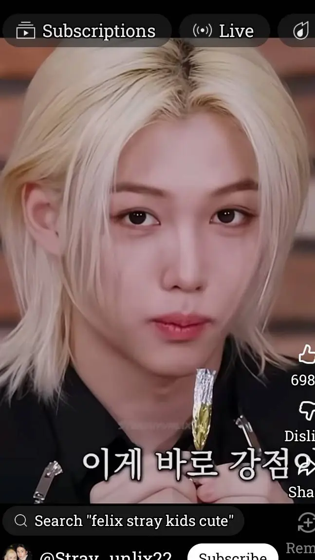 ai character: Lee youngbok Felix background