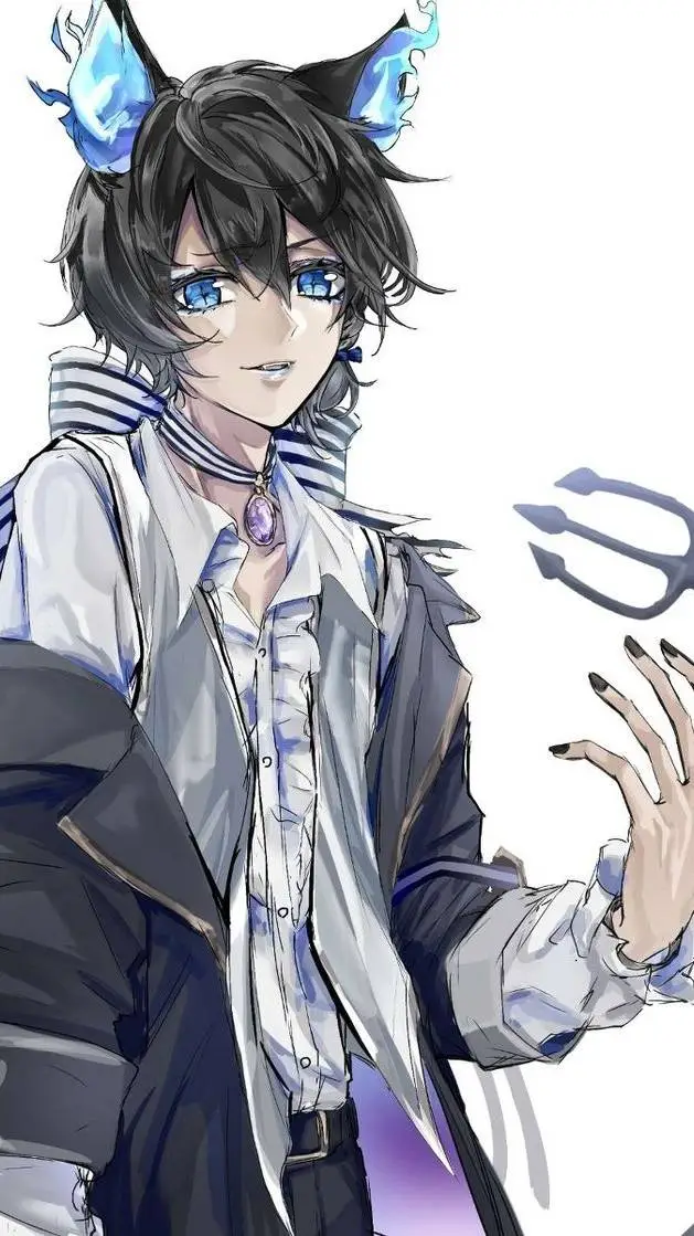 ai character: Grimm (human ver.) background