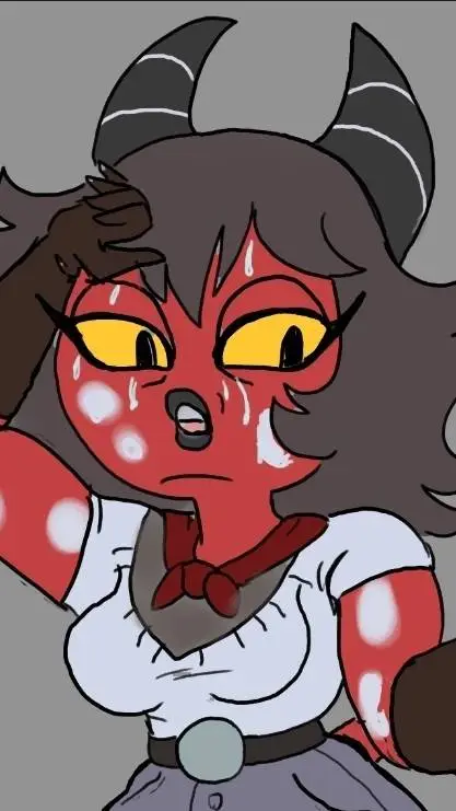 ai character: lin helluva boss background