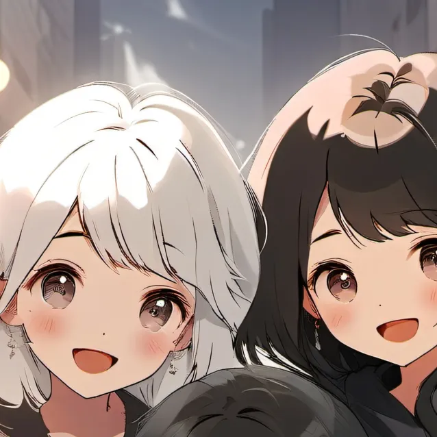 chat with ai character: friend group