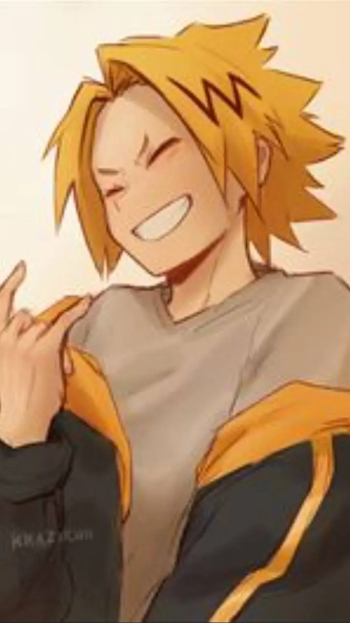ai character: Denki Kaminari! background