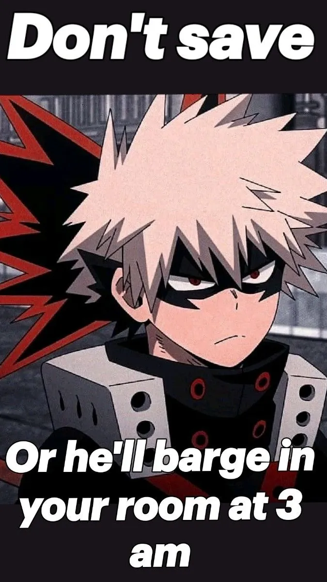 ai character: Bakugo background