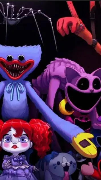 ai character: Poppy playtime background