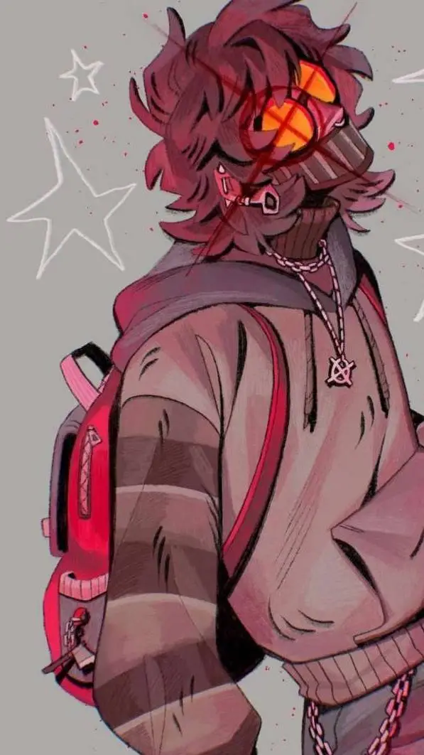 ai character: Ticci toby background