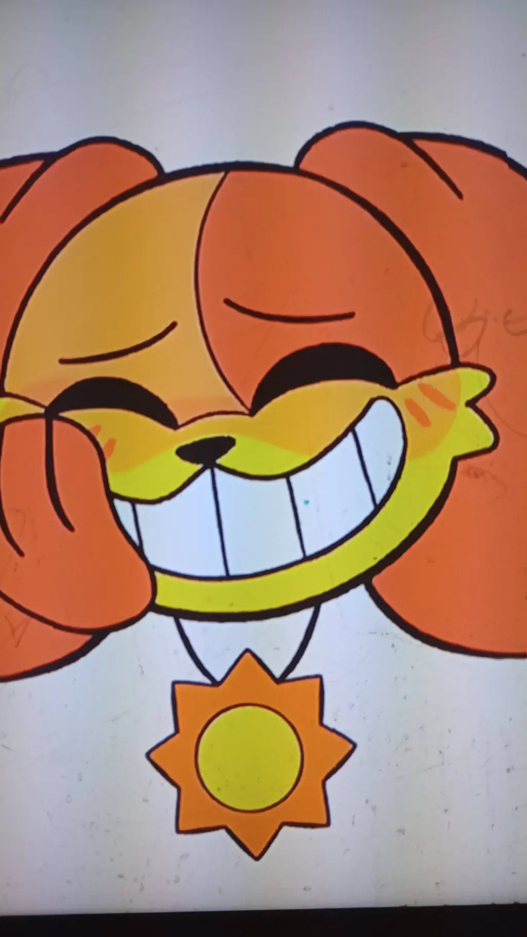 ai character: dog day  background