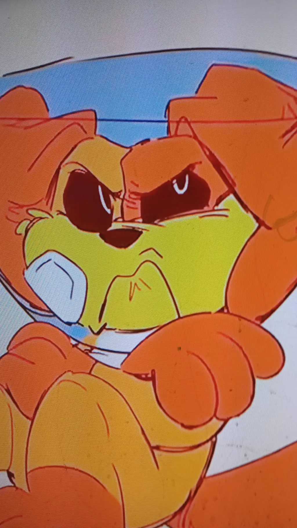 ai character: dog day@ background