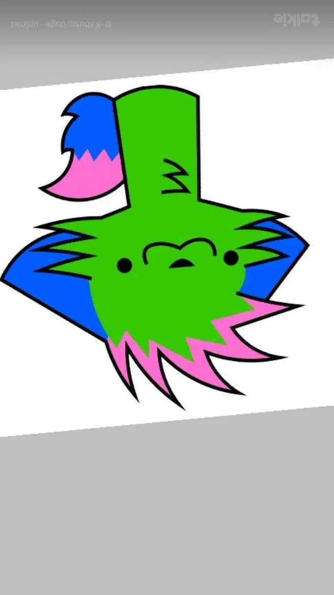 ai character: upside down Kevin! background
